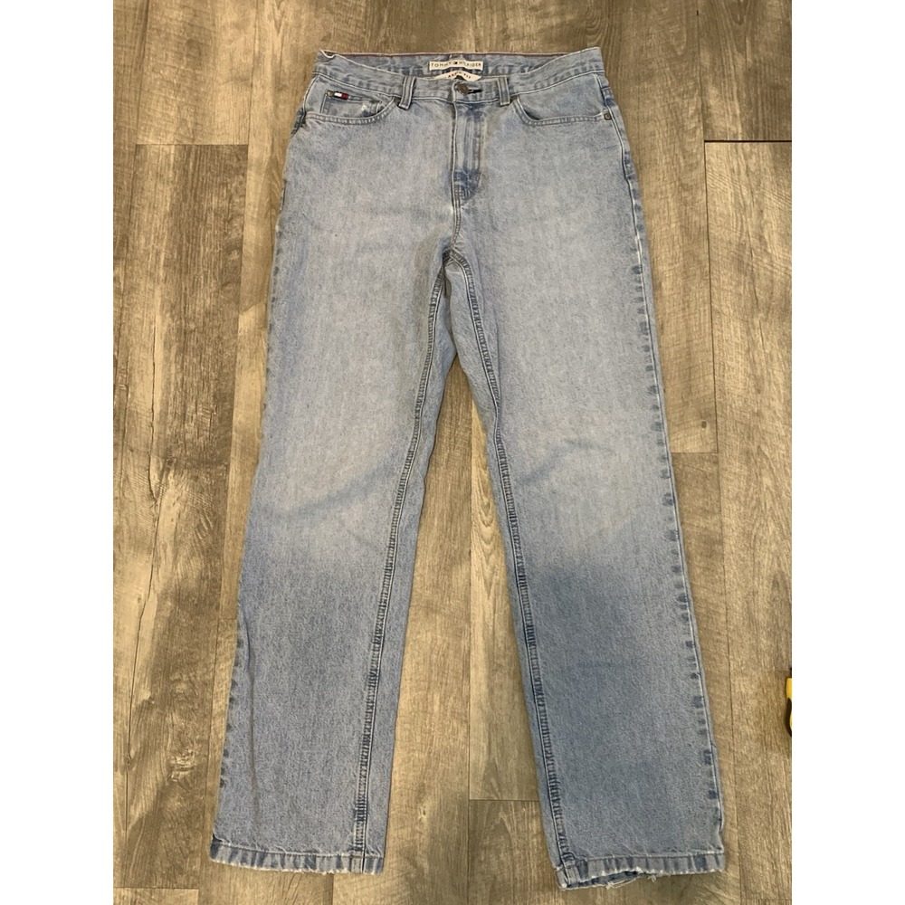 Vintage Tommy Hilfiger Y2K Light Wash Jeans Women's 6 Fits 30" Waist